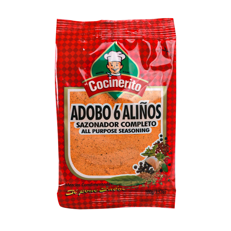 Adobo Cocinerito 6 Alinos 100 Gr