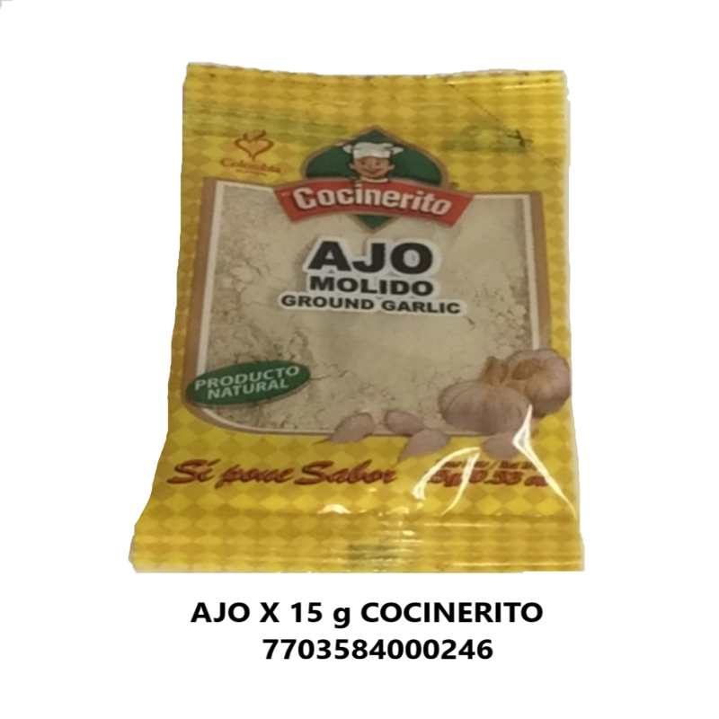 Ajo Cocinerito 15 Gr