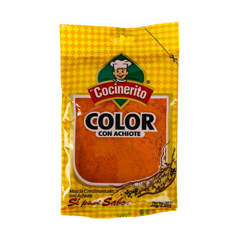 Color Cocinerito Achiote 60 Gr