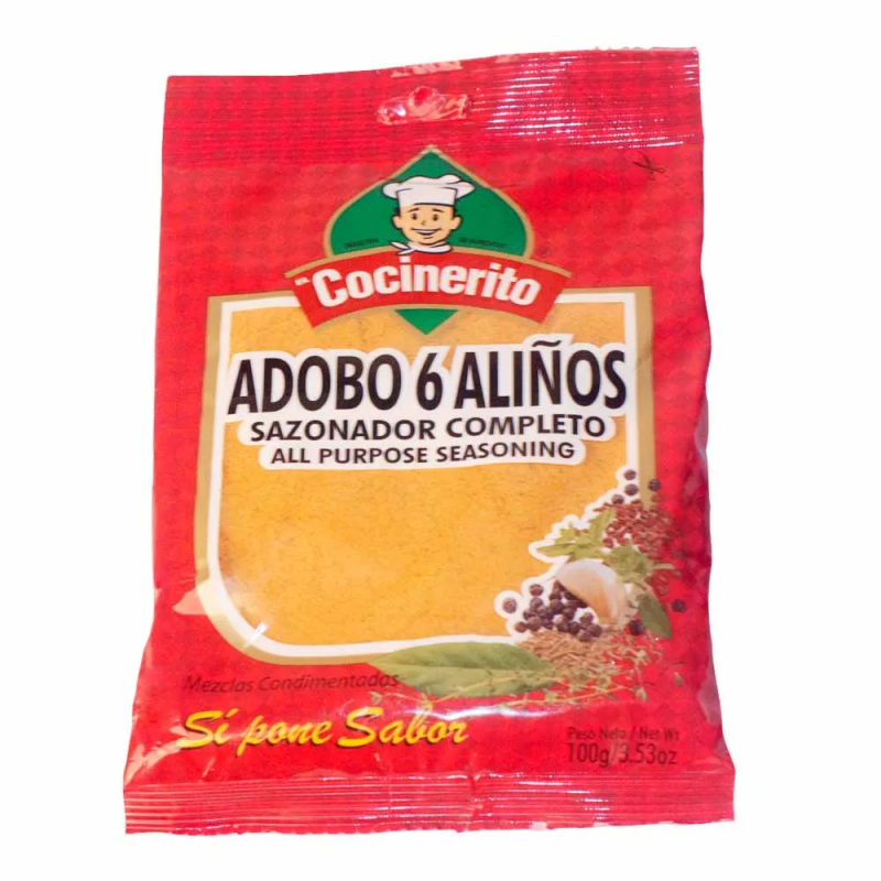 Adobo Cocinerito 6 Alinos 60 Gr