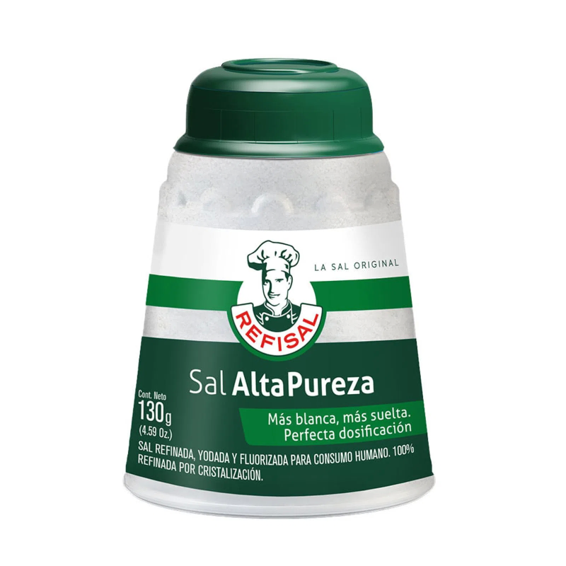 Salero Refisal Alta Pureza 130 Gr