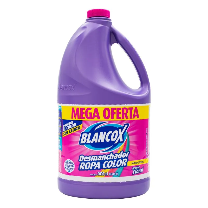 Desmanchador Blancox Ropa Color 2000 Ml