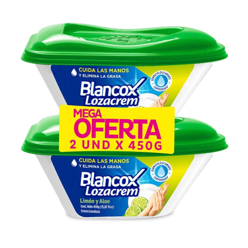 Lozacream Blancox Limon 2 Und 450 Gr