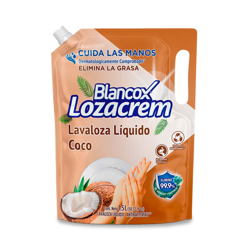 Lavaloza Liquido Lozacrem Coco 1500ml