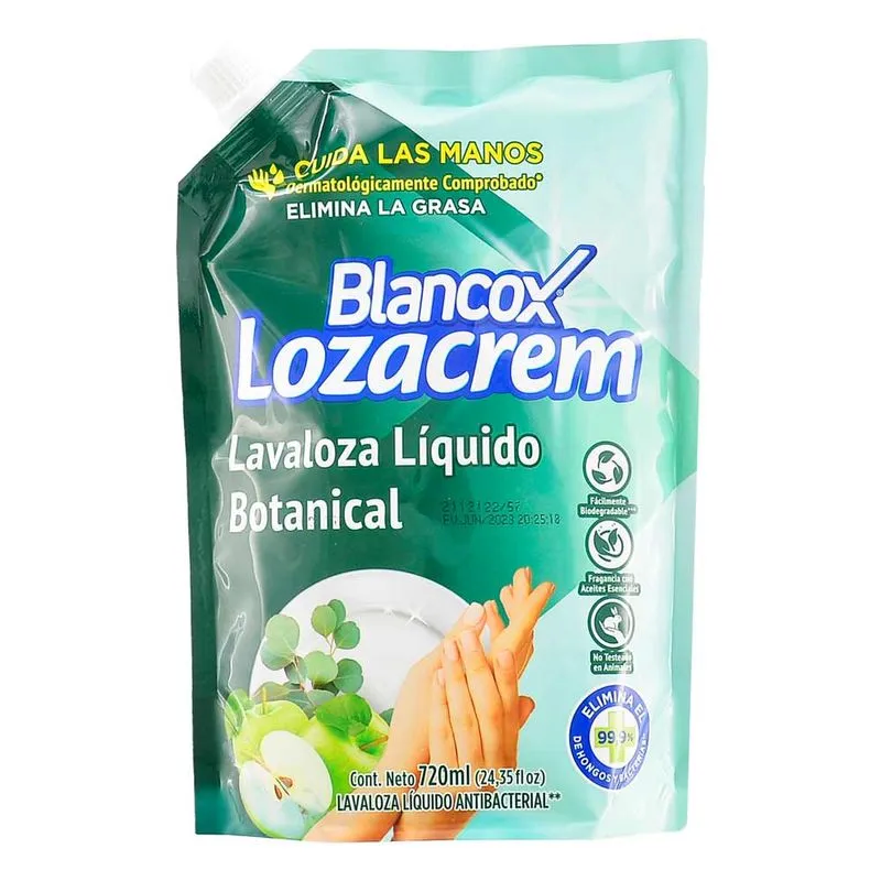 Lavaloza Blancox Crema Doypack 720 Ml