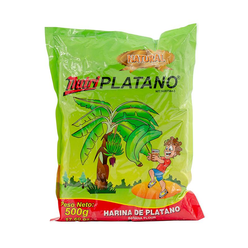 Harina De Platano Nutriplatano Natural 500