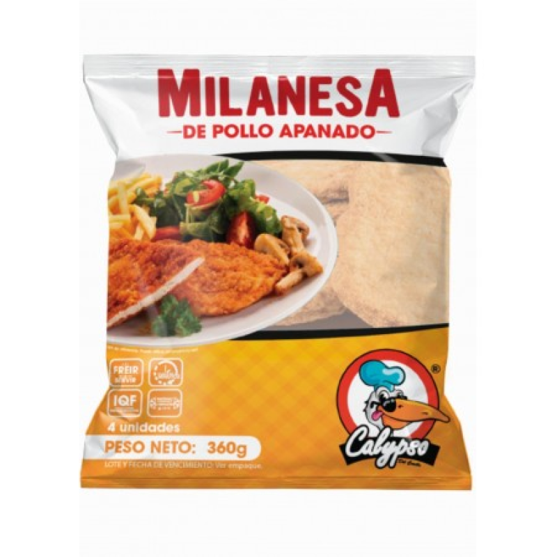 Milanesa Calypso De Pollo