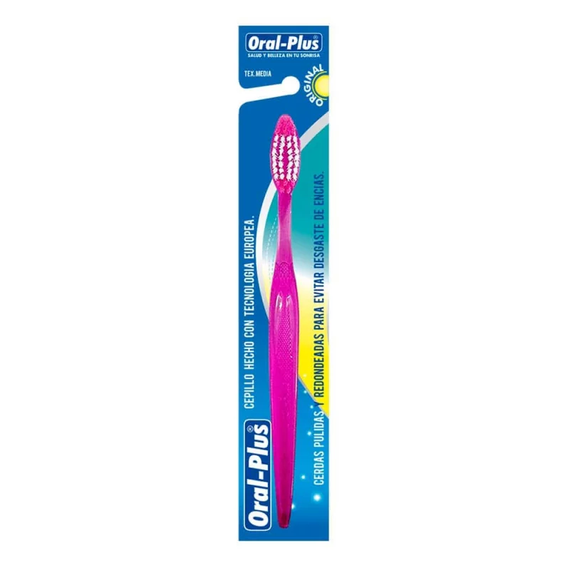 Cepillo Dental Oral Plus Original Medio Und