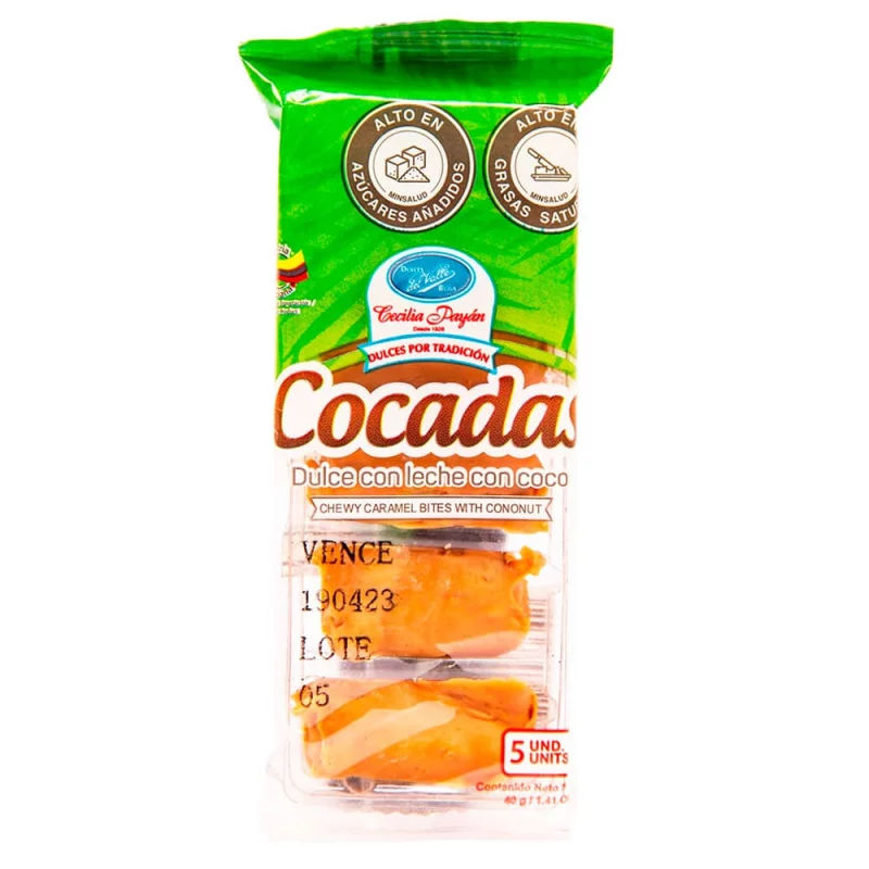 Dulce De Lechex40gx5und Con Coco