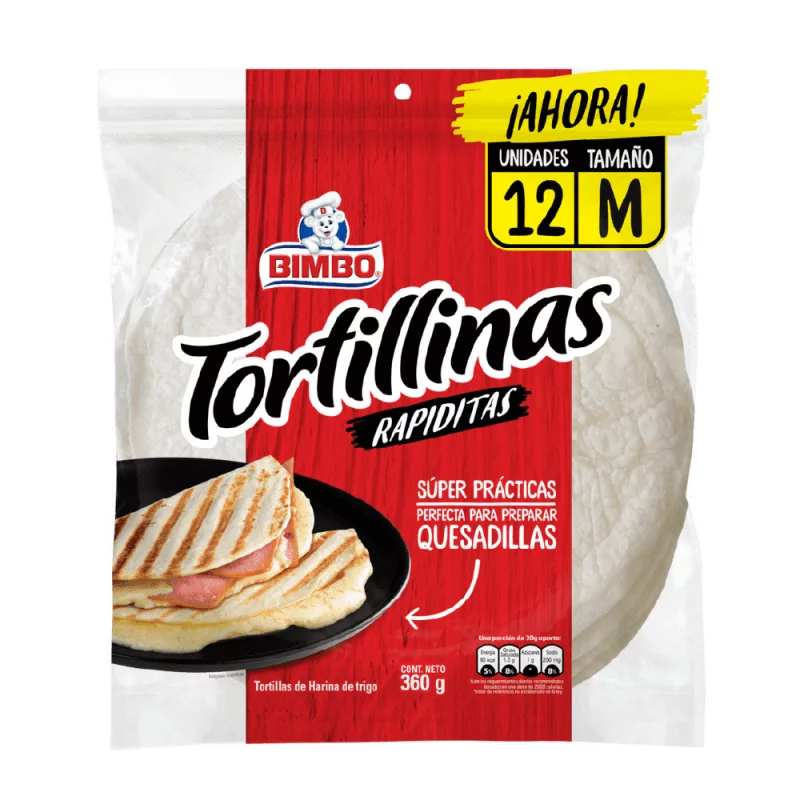 Tortillas Bimbo 360 Gr