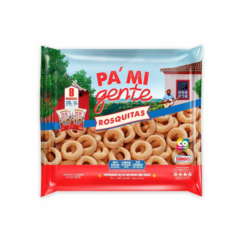 Rosquitas Mi Gente Multipack 120 Gr