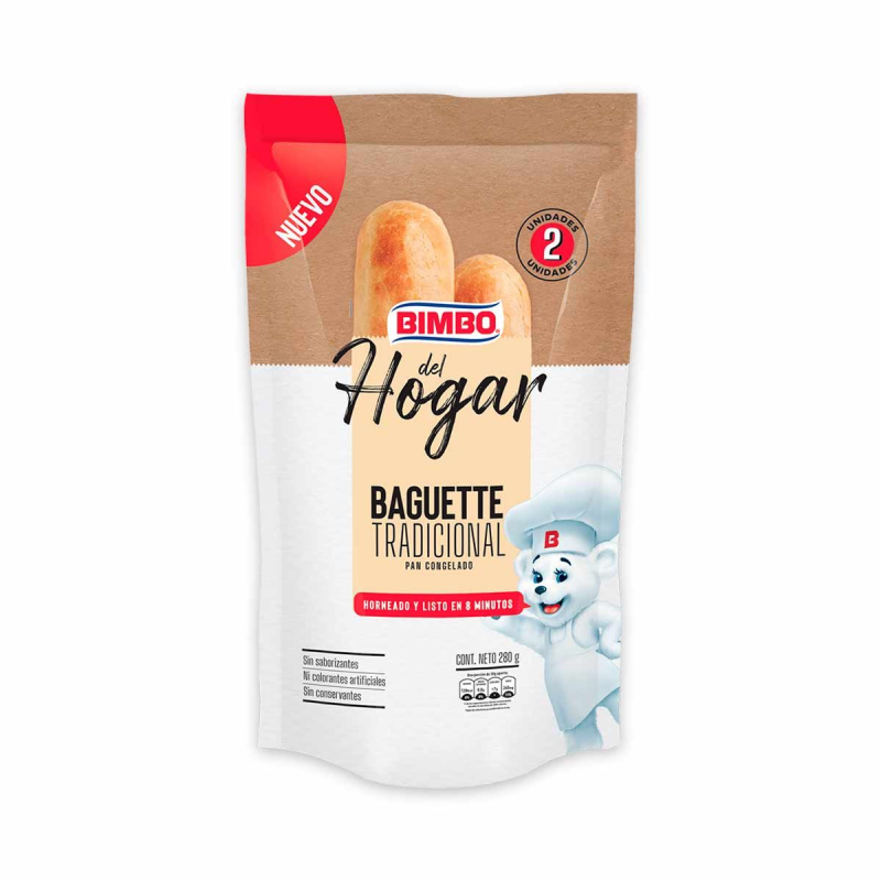 Baguette Bimbo Tradicional 280 Gr