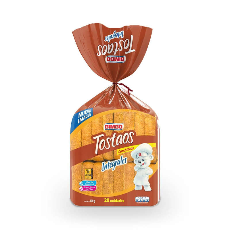 Tostada Bimbo Integral 300 Gr