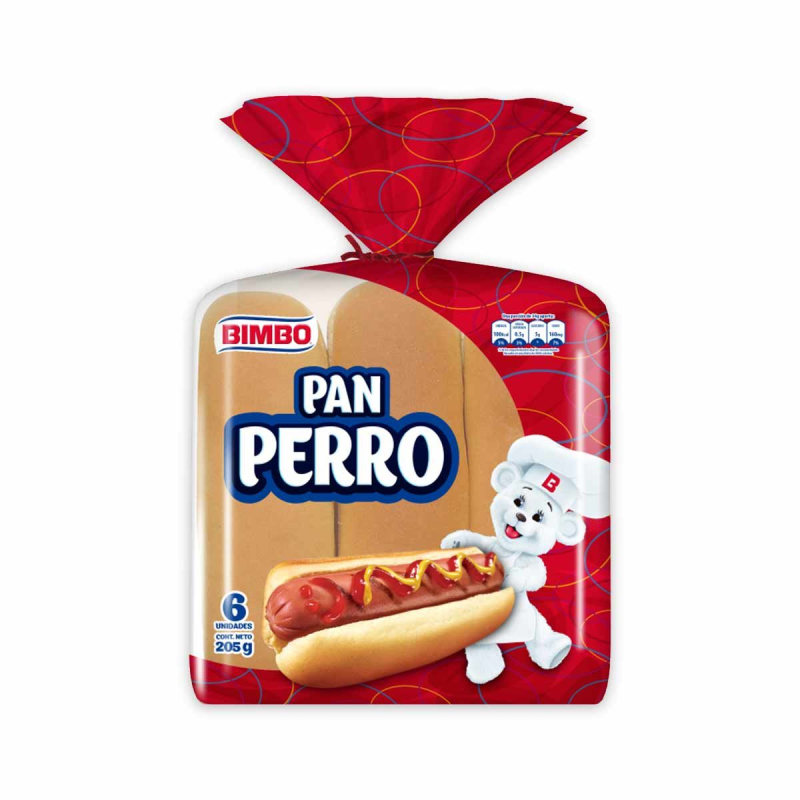 Pan Bimbo Perro 205 Gr