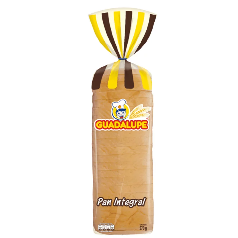 Pan Guadalupe Tajado Integral 570 Gr
