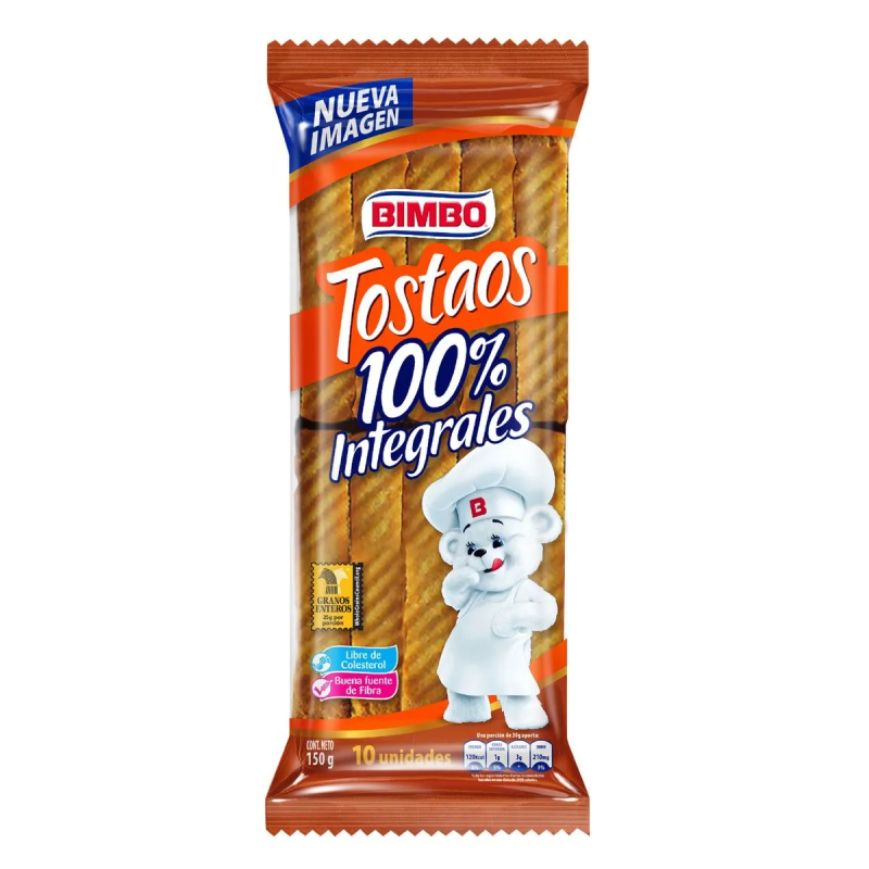 Tostada Bimbo Integral 150 Gr