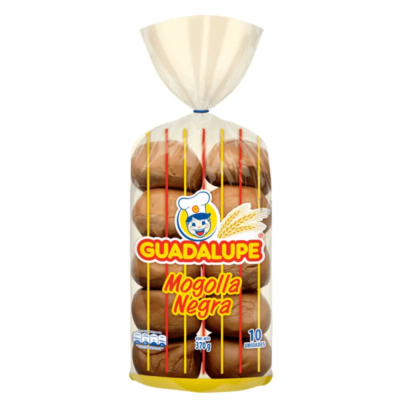 Mogolla Guadalupe Negra 10 Und 370 Gr