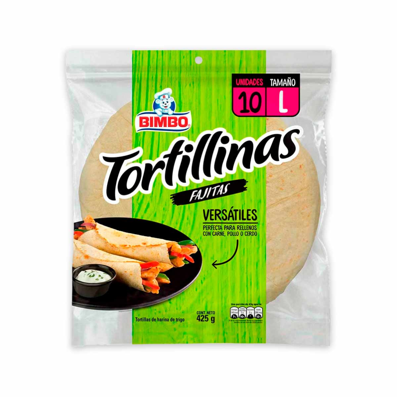 Tortillas Bimbo 425 Gr