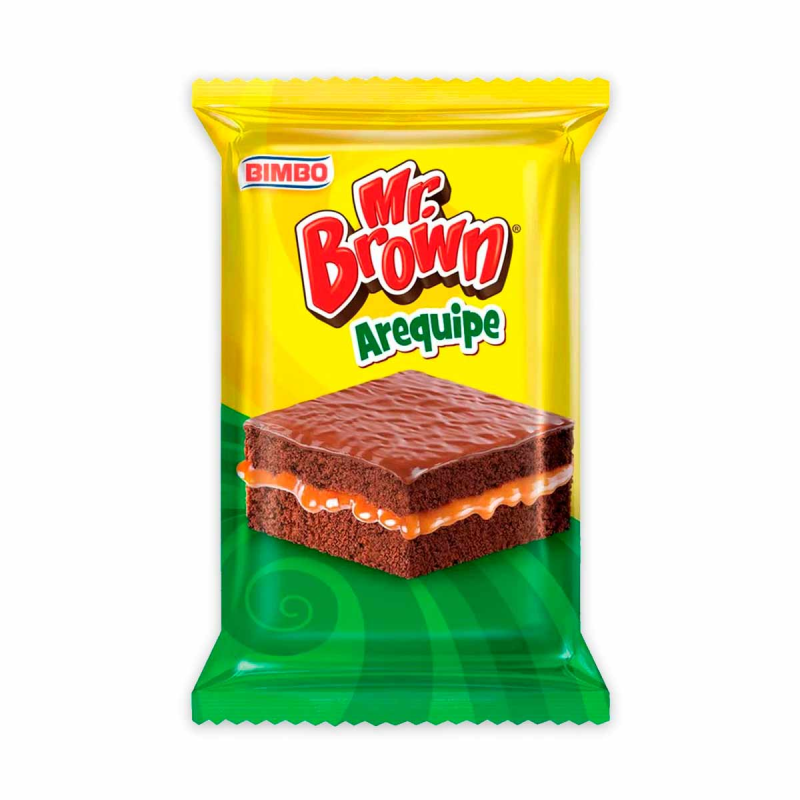 Brownie Mr Brown Arequipe 75 Gr