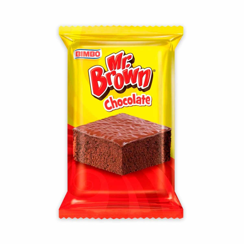 Brownie Mr Brown Chocolate 75 Gr