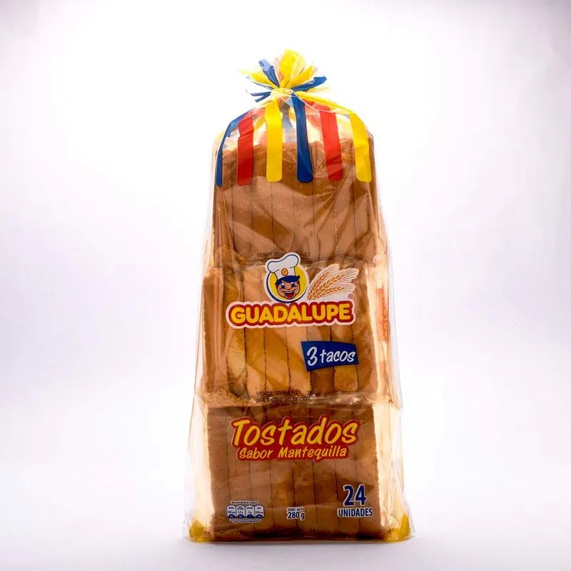 Tostada Guadalupe Unidades 280 Gr
