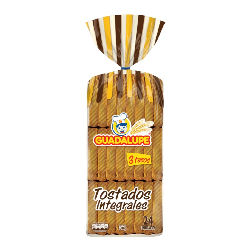 Tostada Guadalupe Unidades 24 Und 280 Gr