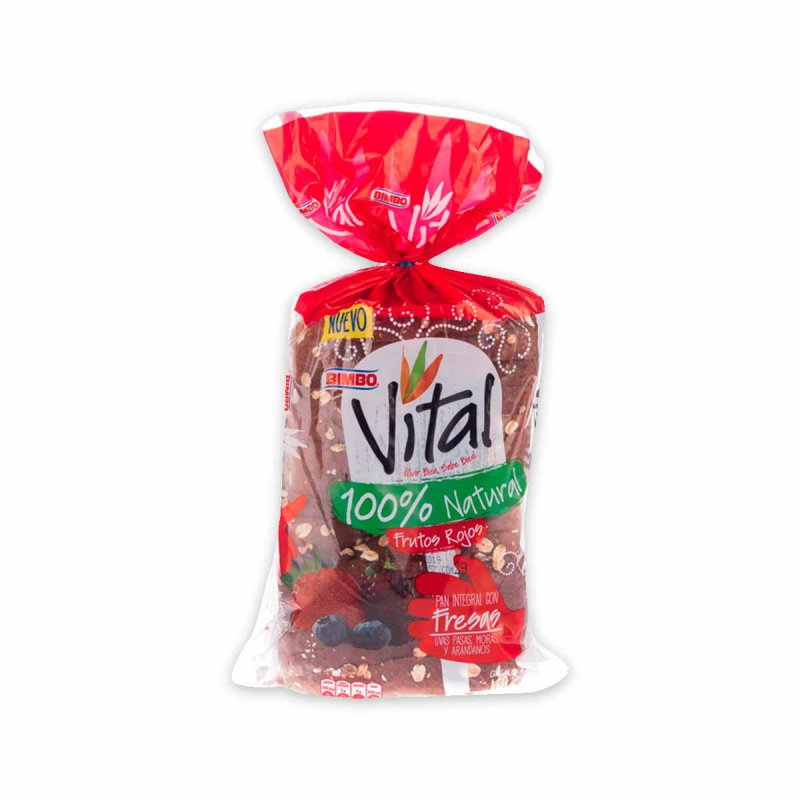 Pan Bimbo Vital Fruticereal 500 Gr
