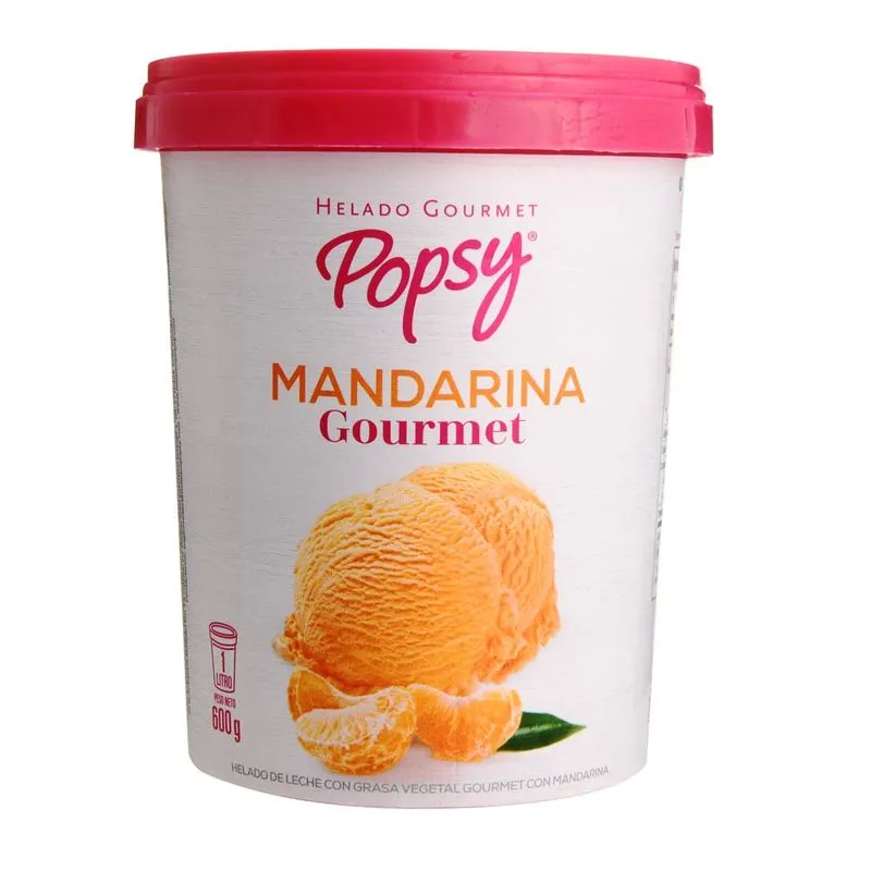 Helado Popsy Mandarina Gourmet 1