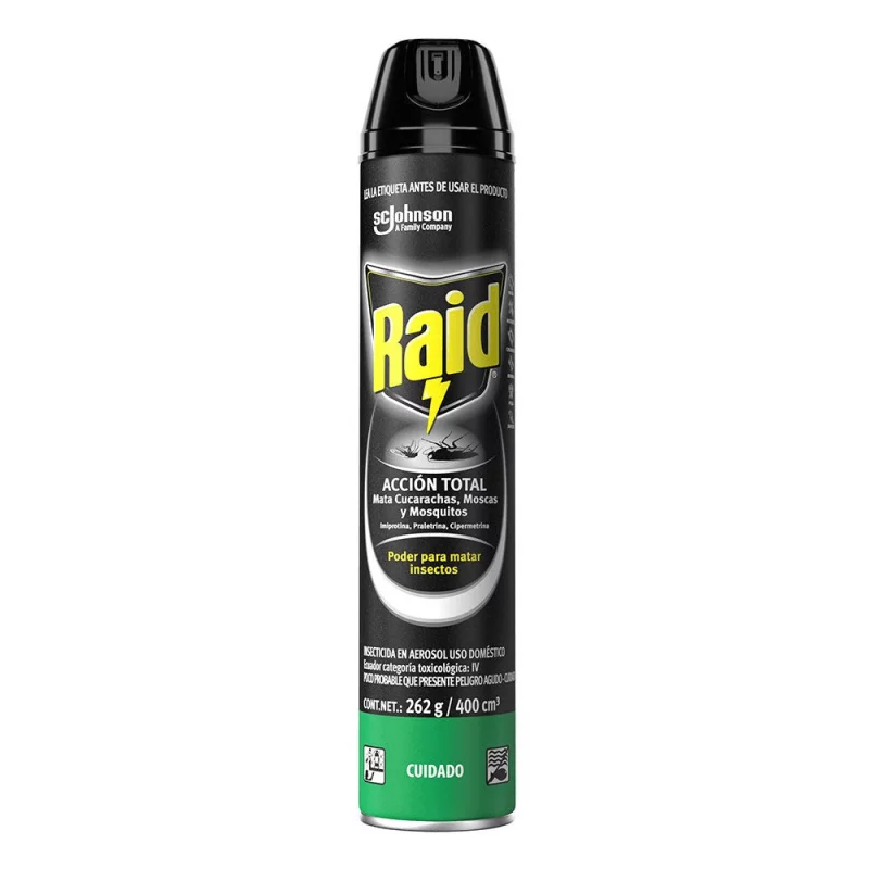 Insecticida Accion Total Raidx400 Ml
