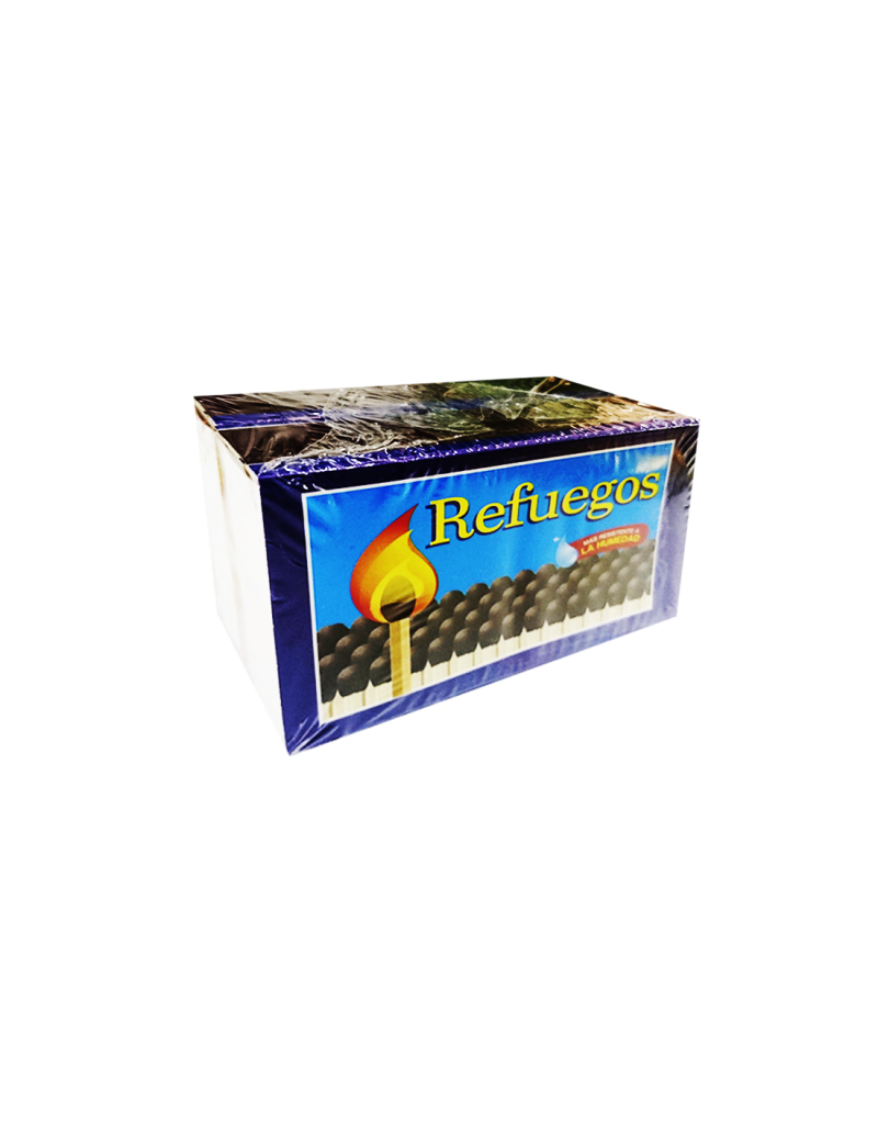 Fosforo Refuego Madera 2 Und