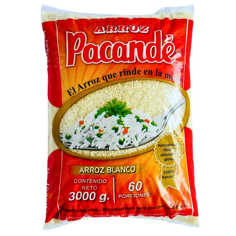 Arroz Pacande 3000 Gr
