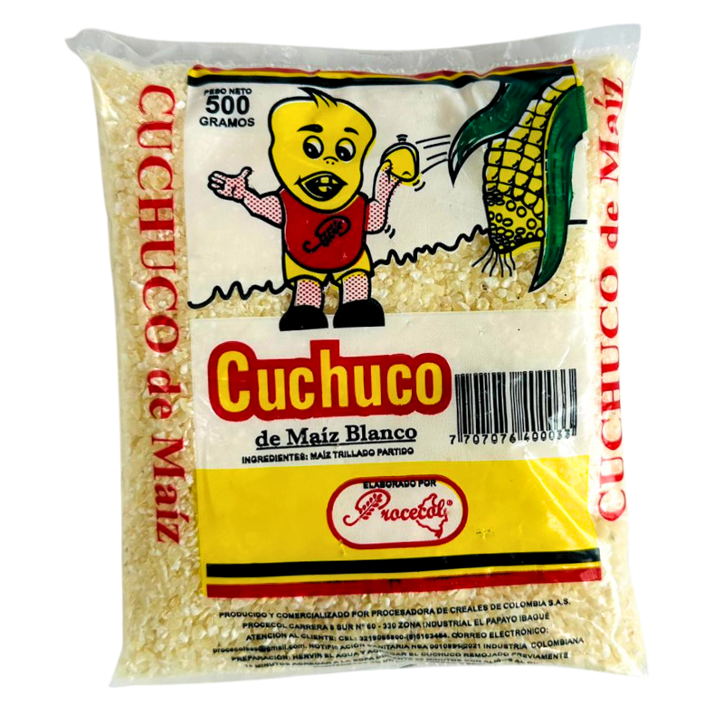 Cuchuco Procecol Blanco 500 Gr