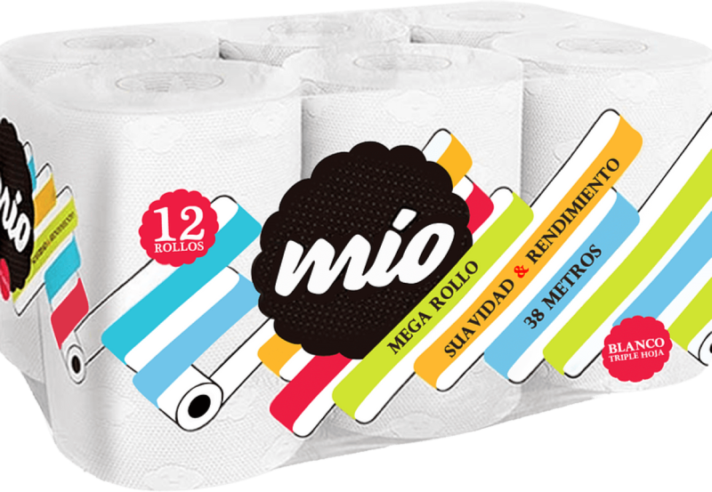 Papel Higienico Mio Mega Triple Hoja 12 Rollos