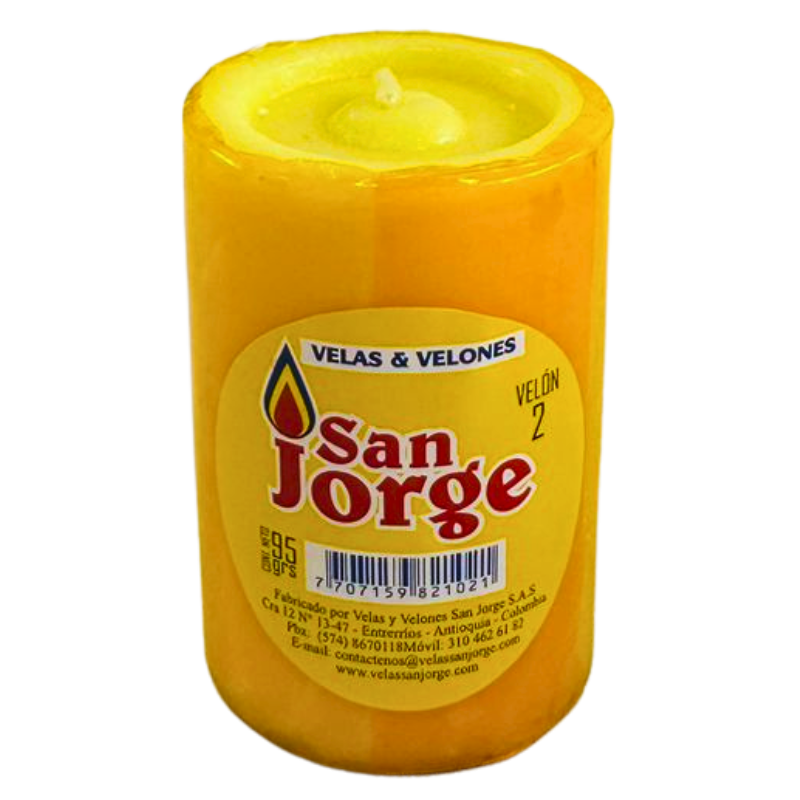 Velon San Jorge #2 Colores Surtidos 2 Colores Surtidos