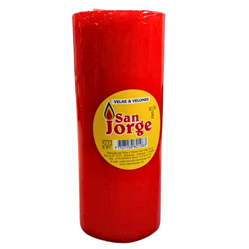 Velon San Jorge #8 Colores Surtidos 8 Colores Surtidos