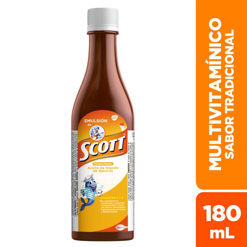Emulsion Scott Tradicional 180 Ml