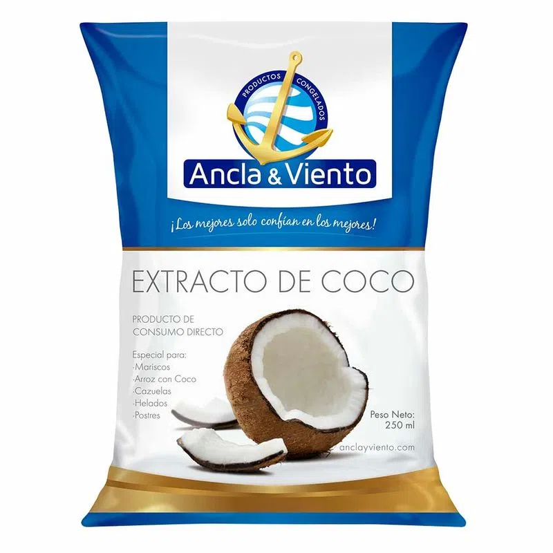 Leche De Coco Ancla Y El Viento 250