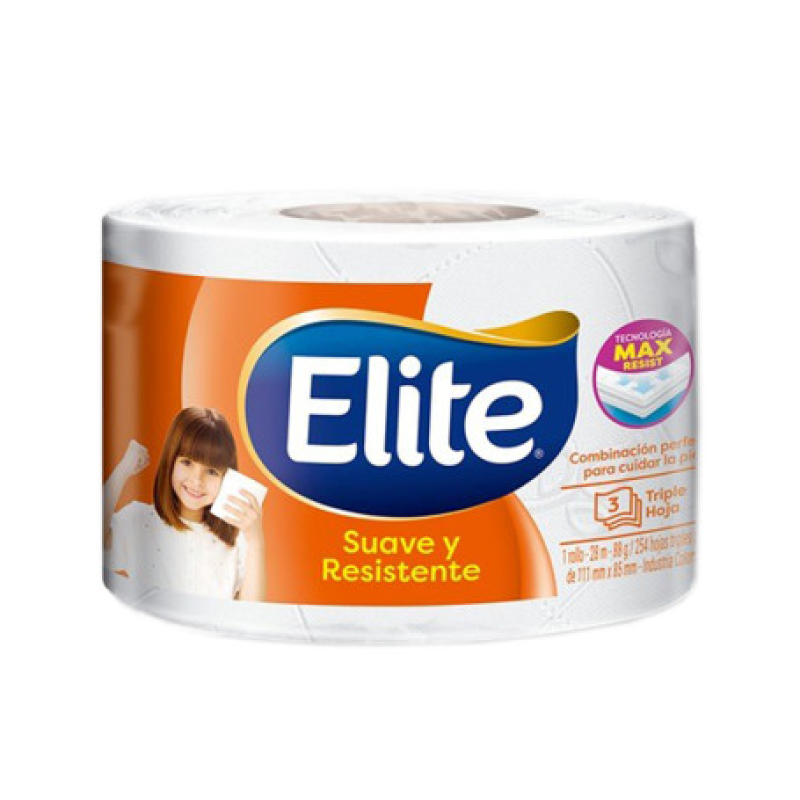 Papel Higienico Elite Suave Y Resistente Th X1-24