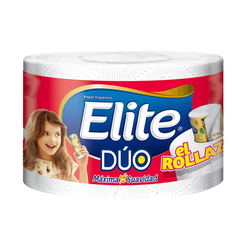 Papel Higienico Elite Duo Triple Hoja 1 Rollo