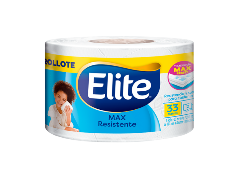 Papel Higienico Elite Max Doble Hoja 12 Rollos