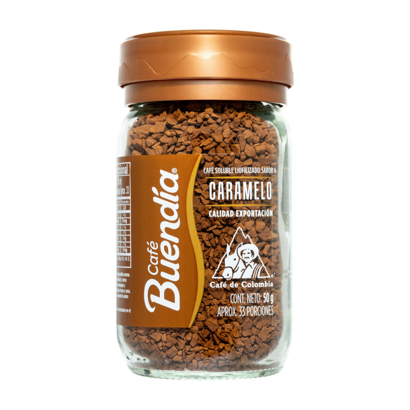 Cafe Buendia Liofilizado Caramelo 50 Gr
