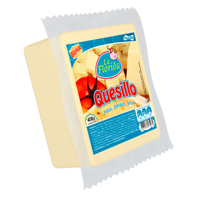 Quesillo La Florida Vacio Bl X450