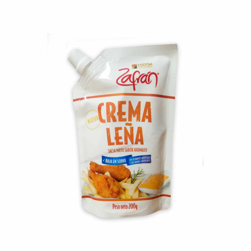 Salsa Zafran Crema Lena 200 Gr