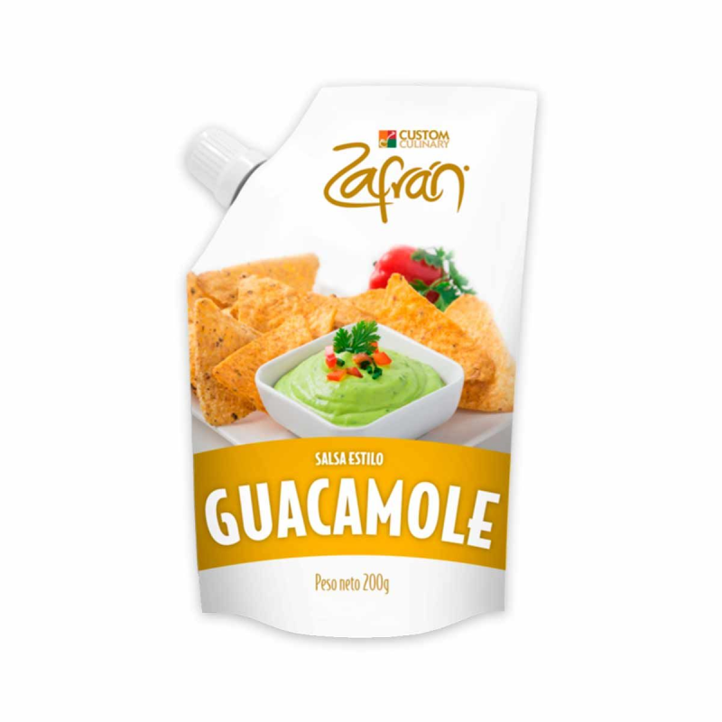 Salsa Zafran Guacamole Doypack 200 Gr