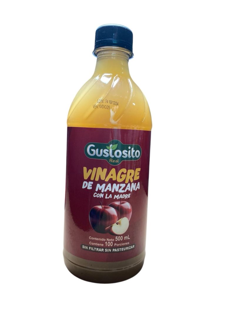 Vinagre De Manzana Gustositox500 Cc