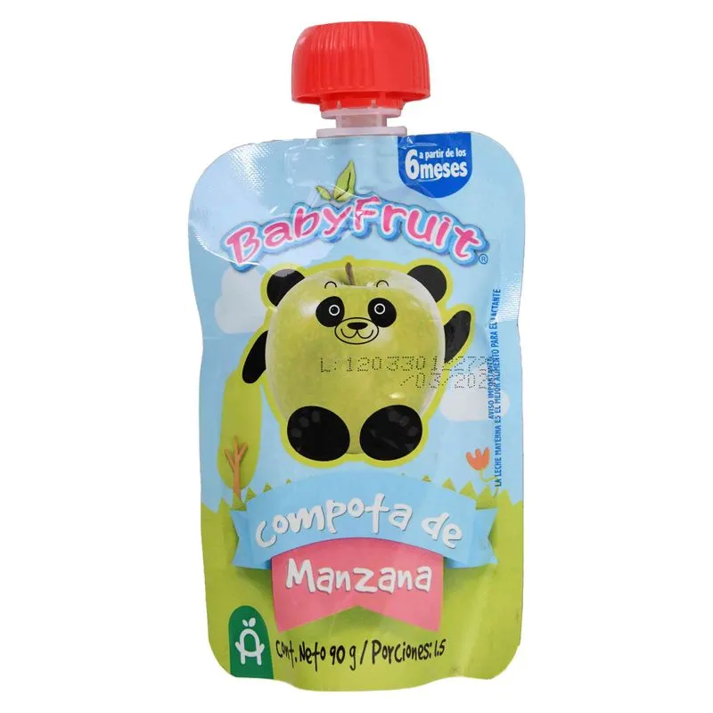 Compota Babyfruit De Manzana X90g