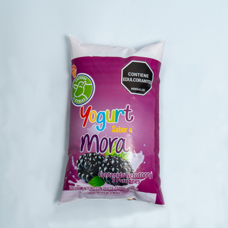 Yogurt El Cural Mora Bola 1000 Ml