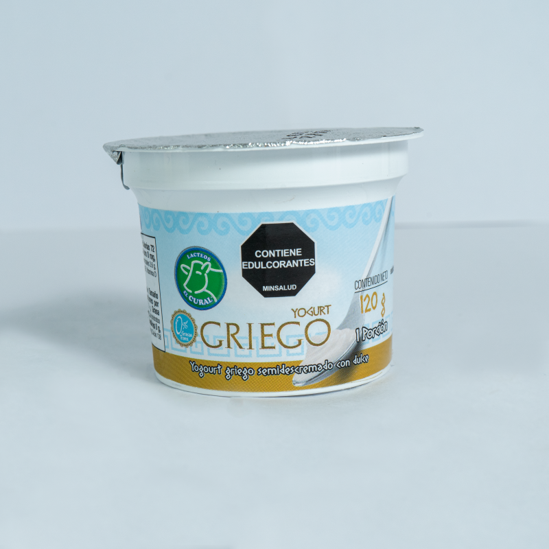 Yogurt El Cural Griego Natural 120 Ml