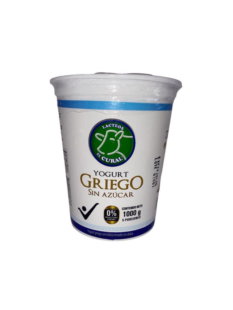 Yogurt Griego Cural Semides Sin Dul1000g