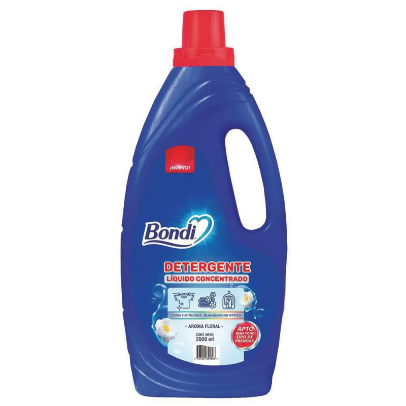 Detergente Bondi Liq Lavadora 2000ml